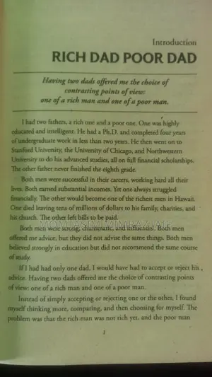 Rich Dad Poor Dad Book