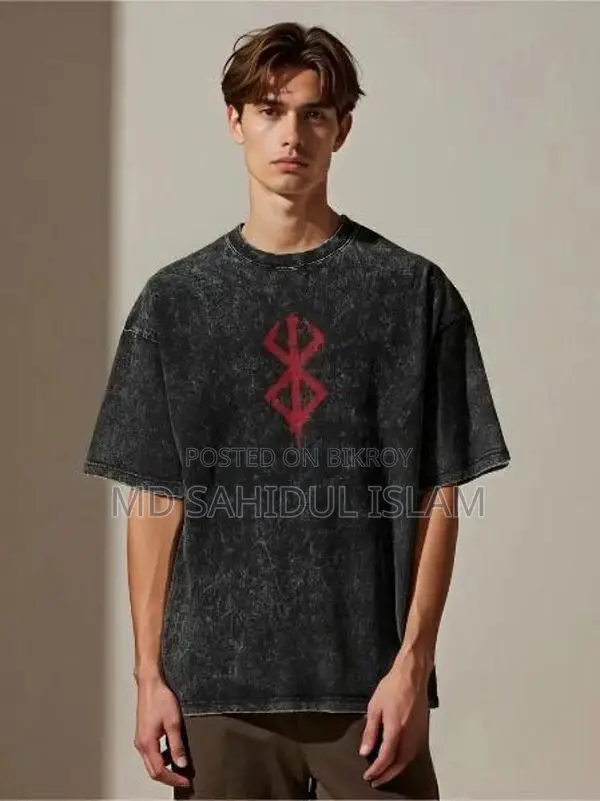 Premium Acid Wash Drop Shoulder Tshirt