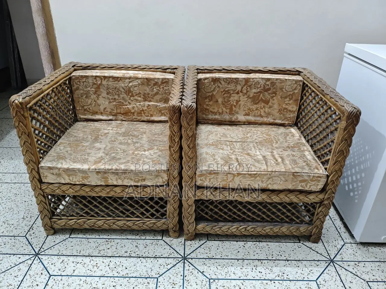 Rattan Sofa Set - Five Seater Rattan Sofa Set With Table