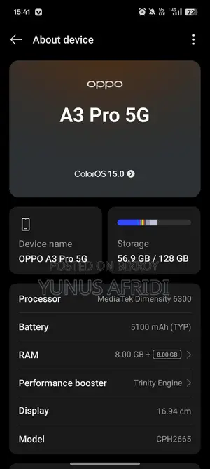 OPPO A3 Pro (Used)