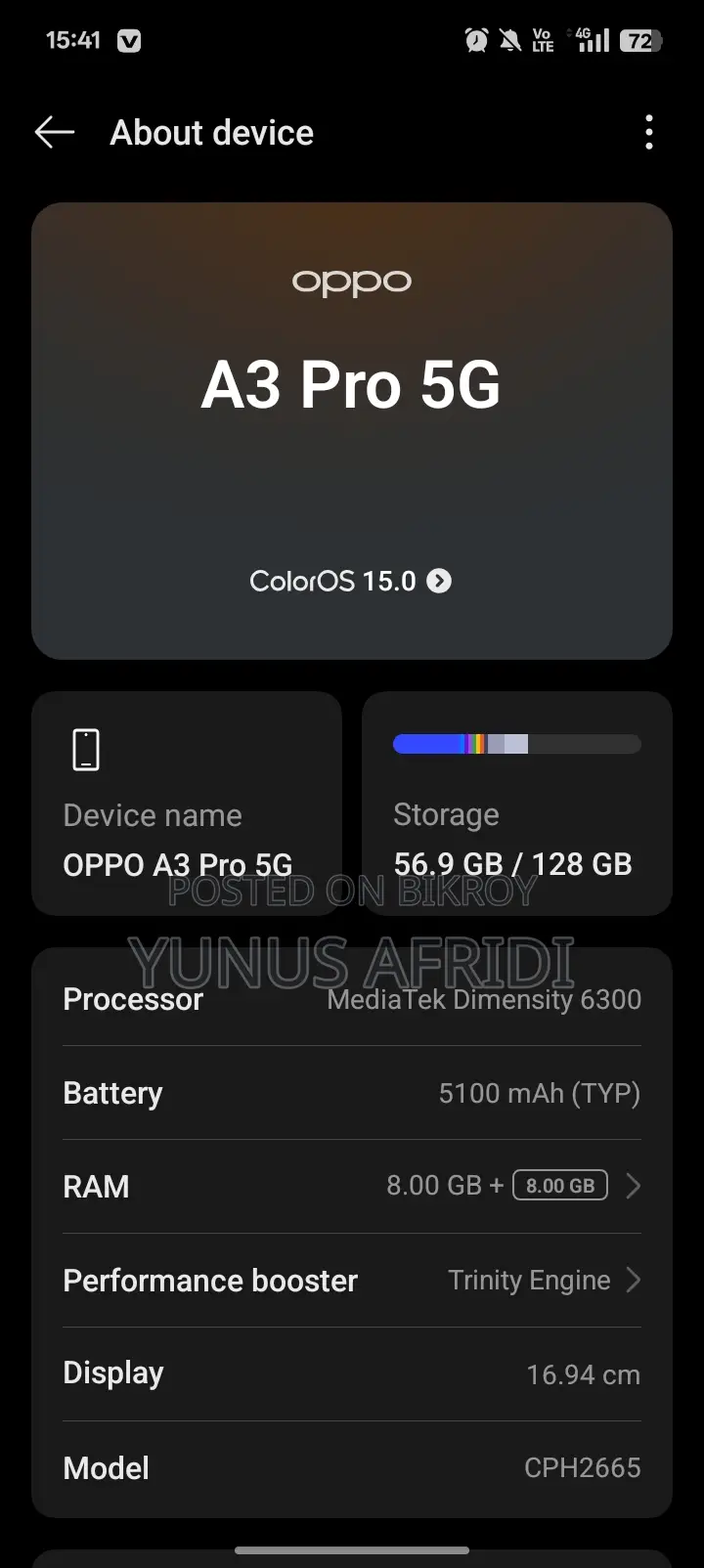 OPPO A3 Pro (Used)