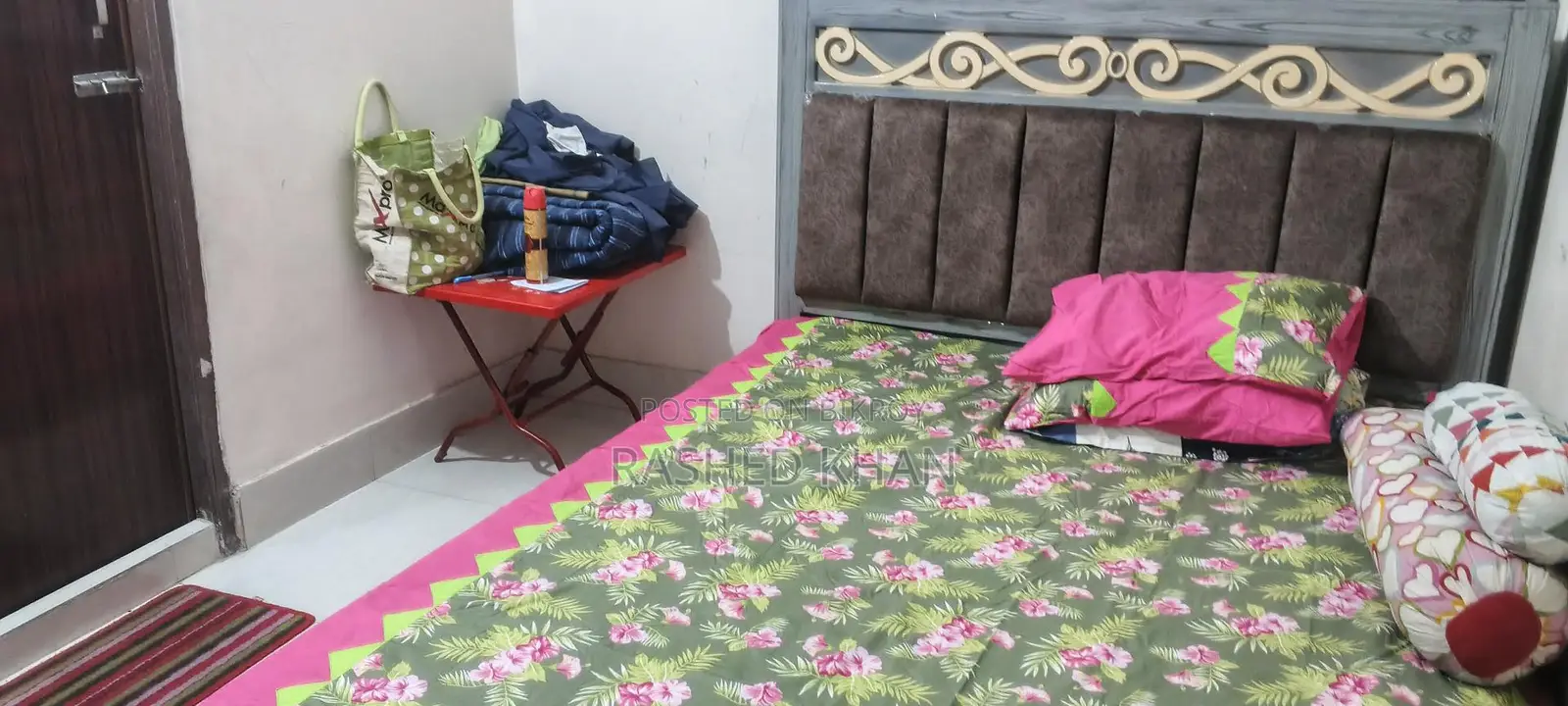 One Almirah And Bed