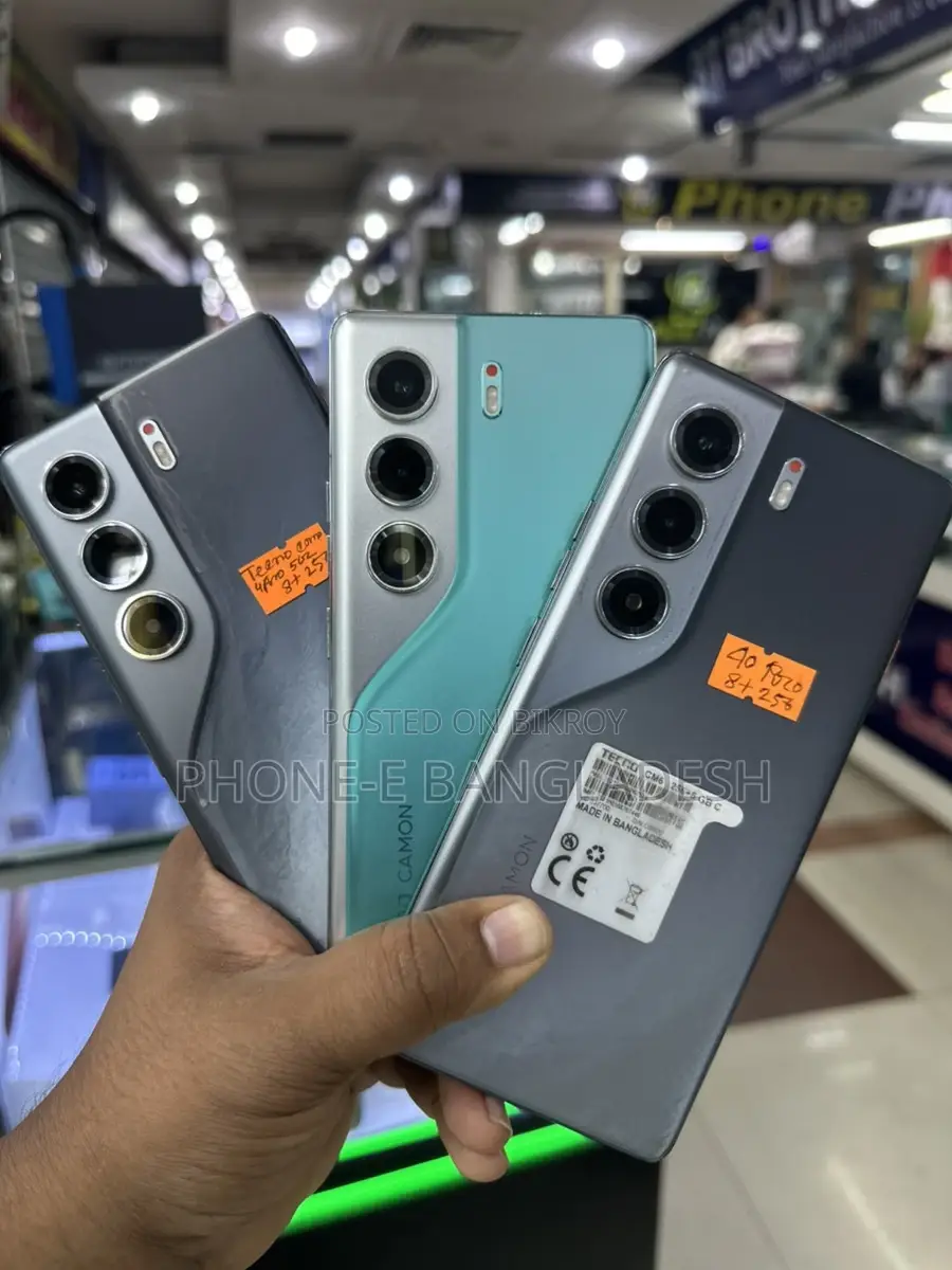 Tecno Camon 40 Pro 5g 8/256 official (Used)