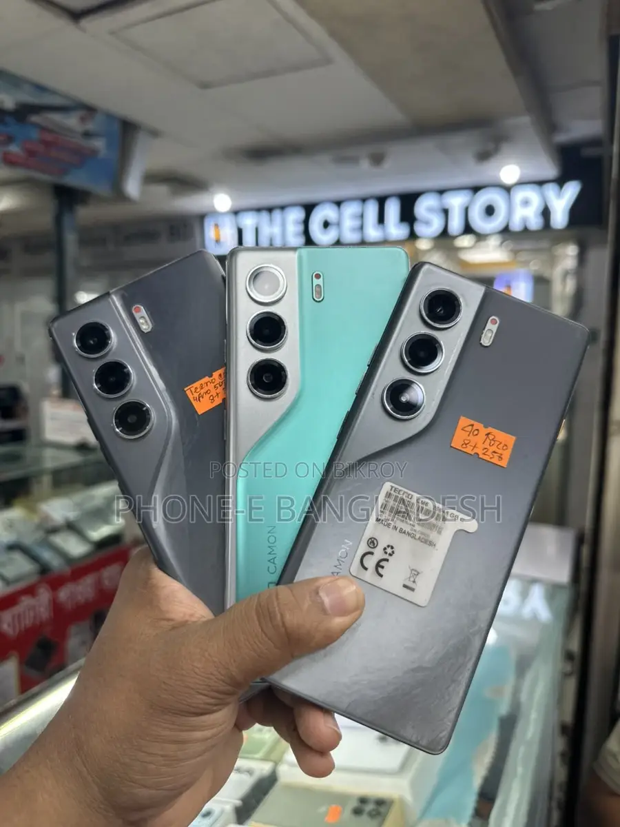 Tecno Camon 40 Pro 5g 8/256 official (Used)