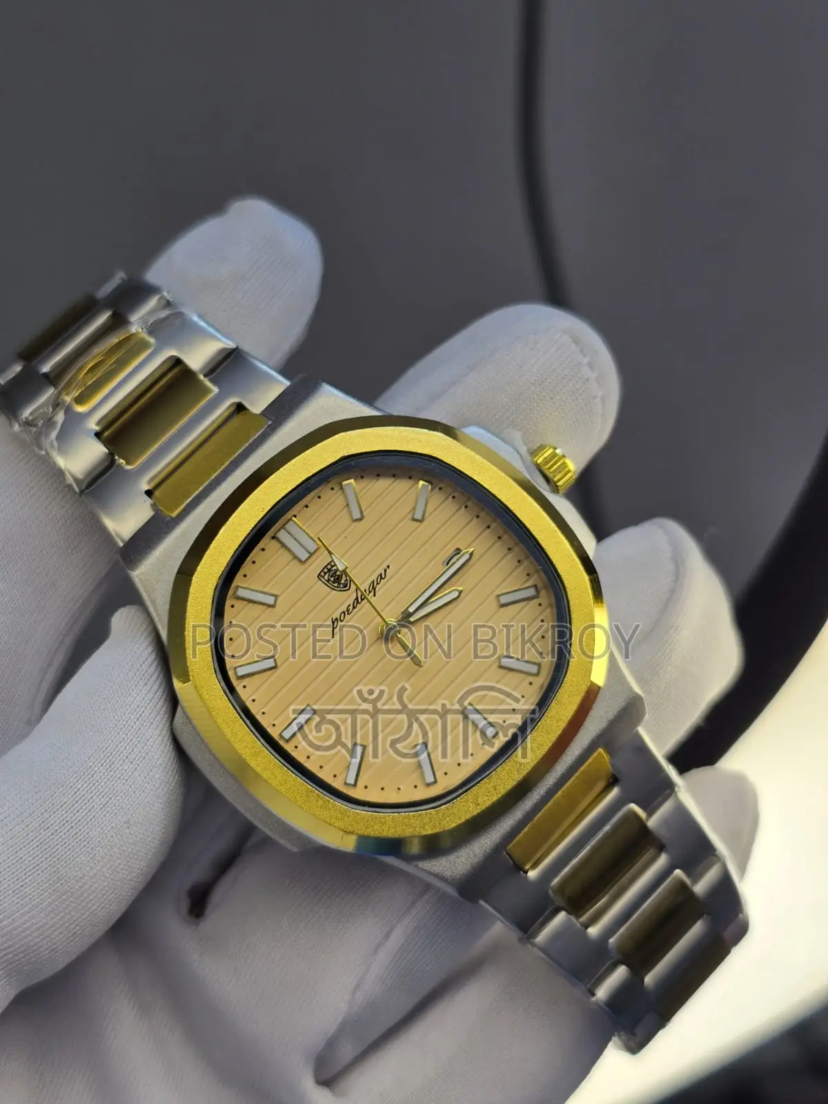 Luxury Two-tone Wrist Watch
