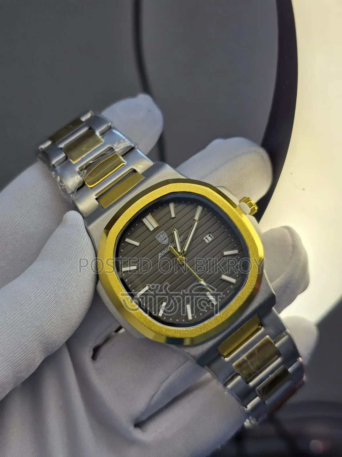 Luxury Two-tone Wrist Watch