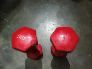 ব্যবহৃত ডাম্বেল ৪ কেজি করে ২ পিছ