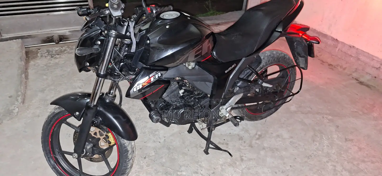 Suzuki Gixxer Monotone Dual disc 2020