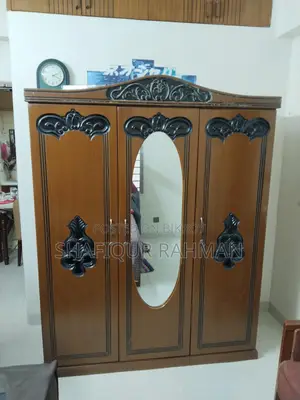 3 Door Almirah Cabinet