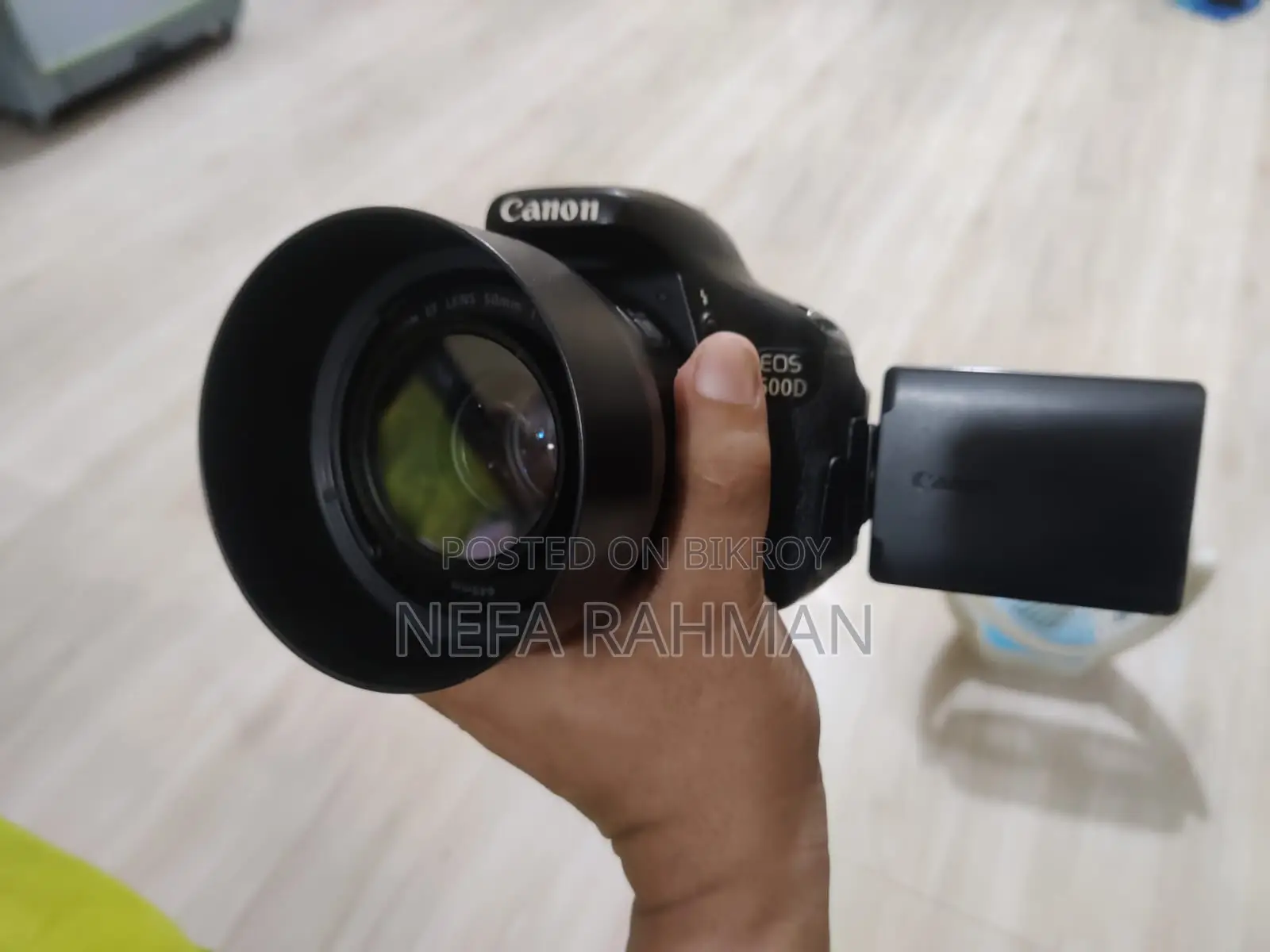 D600 with prime lens 50mm
