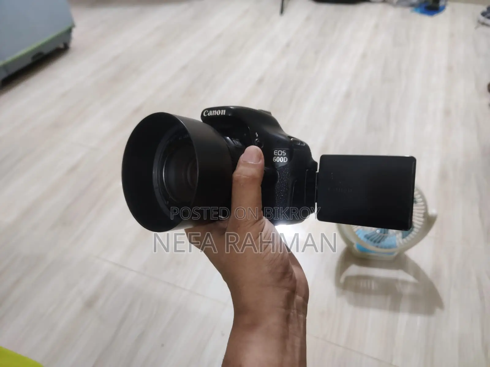 D600 with prime lens 50mm