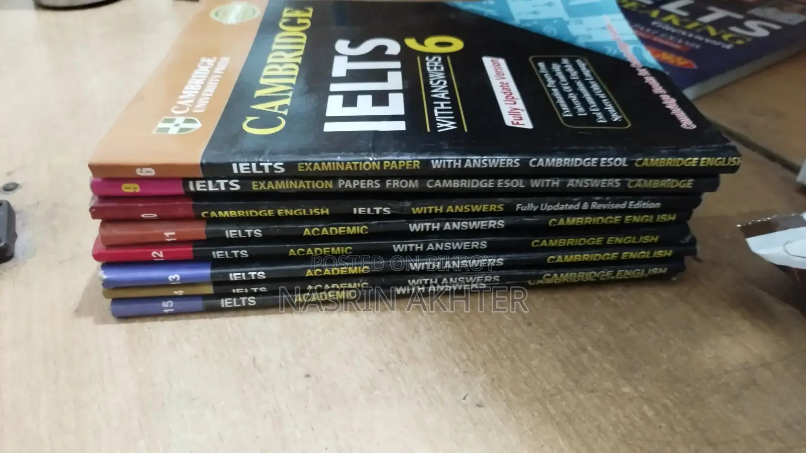 Ielts Books (cambridge 6 And 10–15 + Writing Speaking)