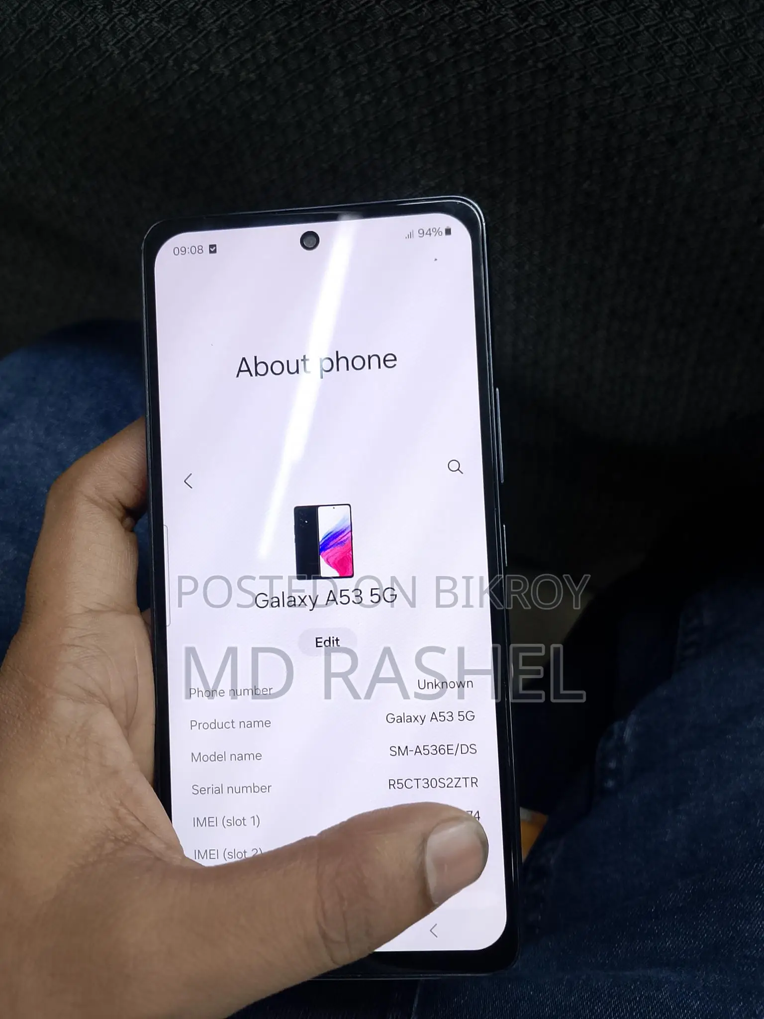 Samsung Galaxy A53 5g 8/128 (Used)