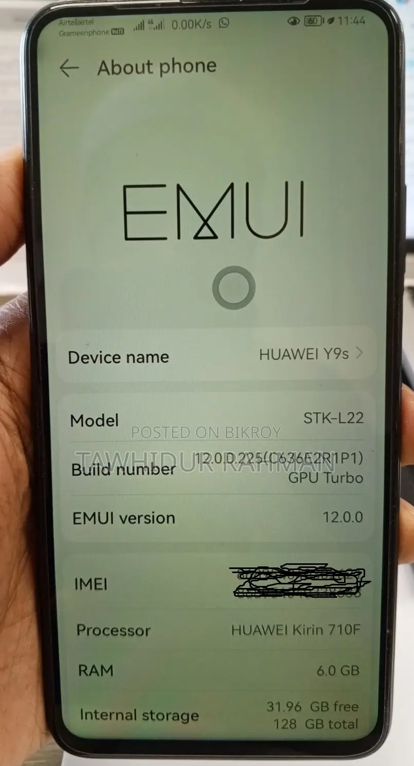 Huawei Y9s (Used)