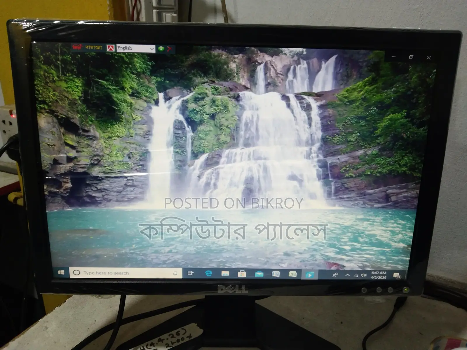 Original Dell wide monitor 100% full fresh