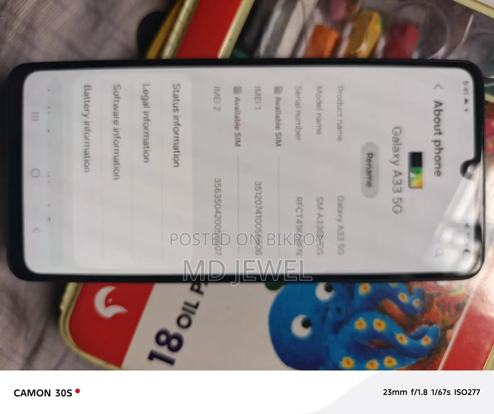 Samsung Galaxy A33 (Used)