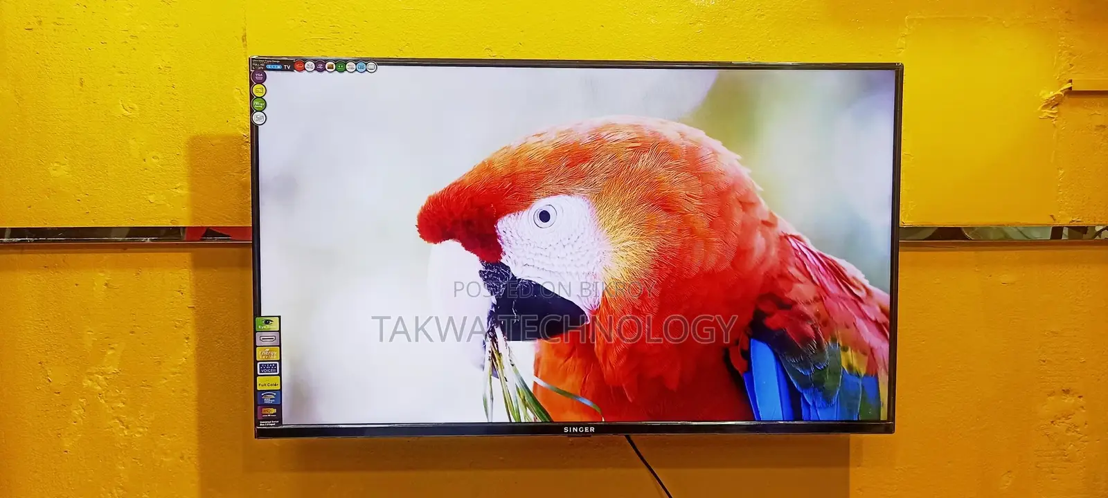 SINGER-43" Inche Android Framless Voice Control TV