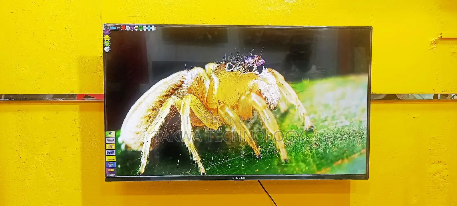 SINGER-43" Inche Android Framless Voice Control TV