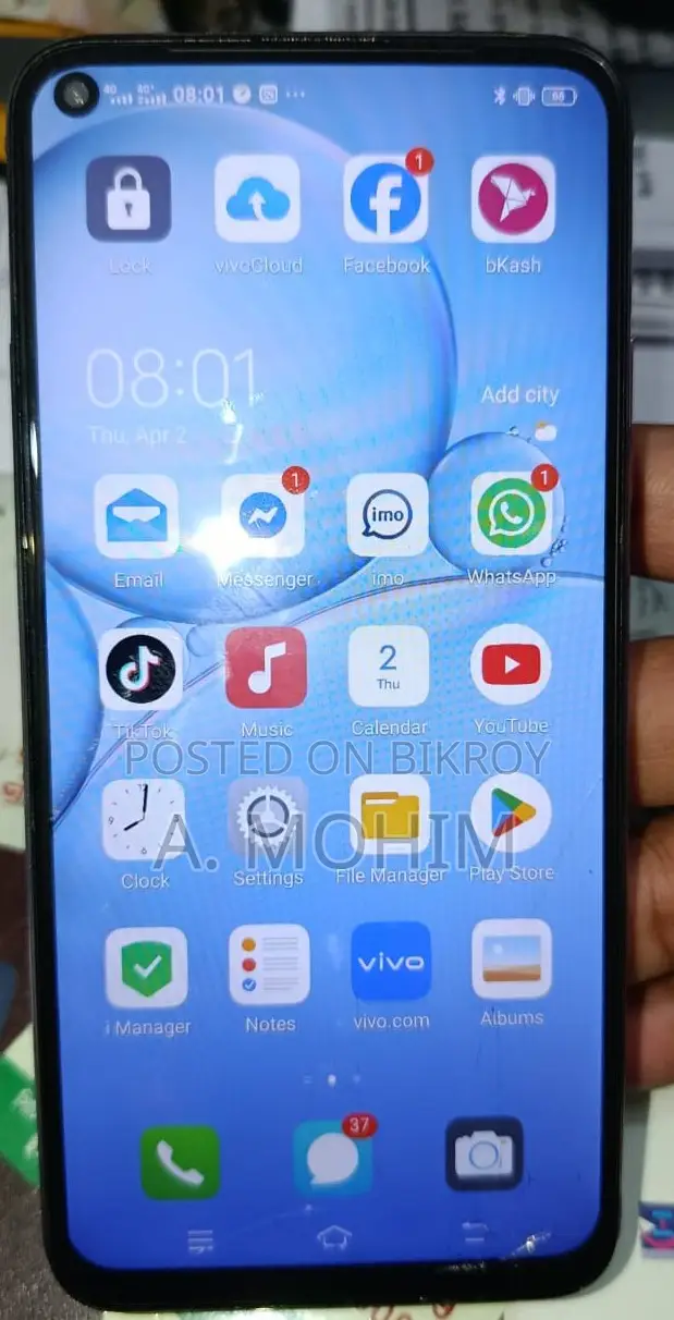 Vivo Y50 . (Used)