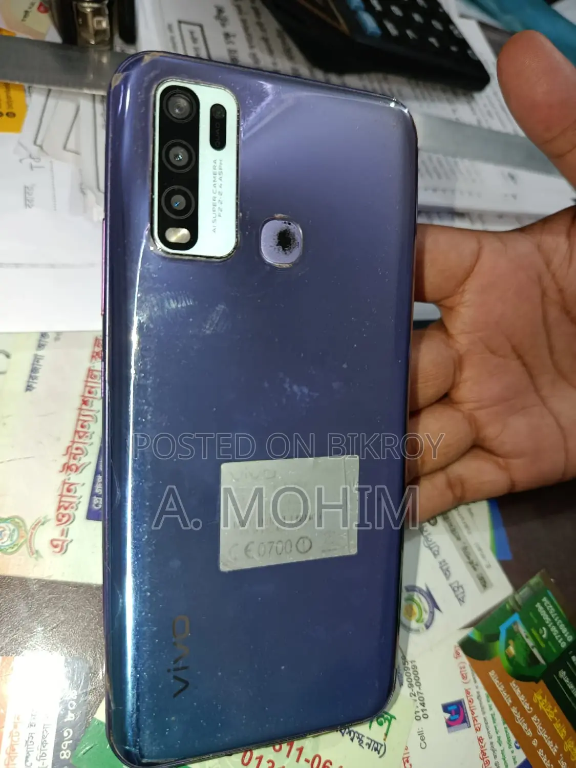 Vivo Y50 . (Used)