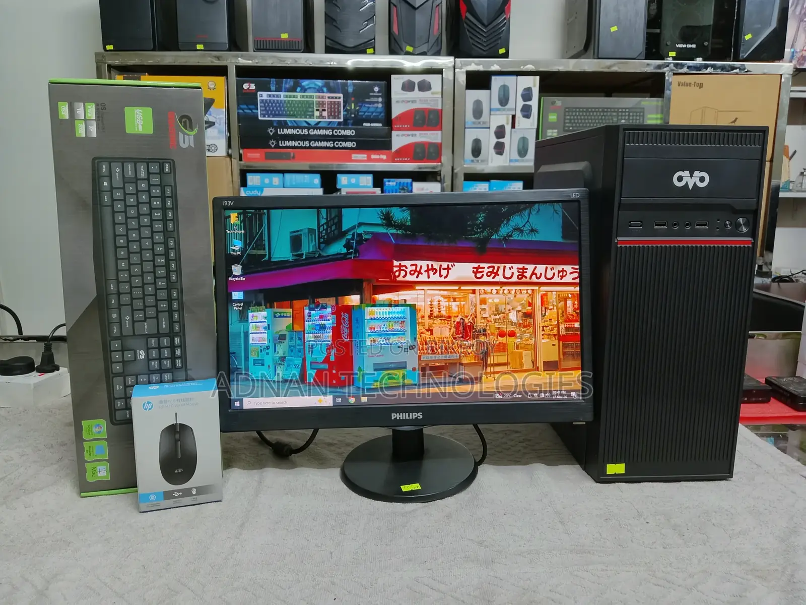 Desktop Computer 4GB Intel Core I5 HDD 128GB