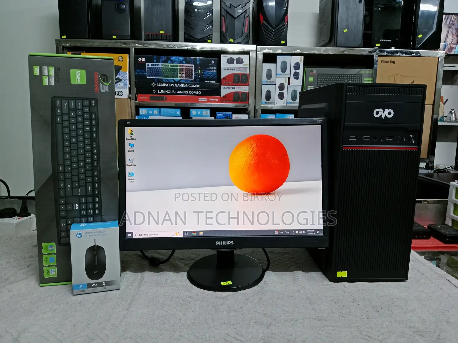 Desktop Computer 4GB Intel Core I5 HDD 128GB