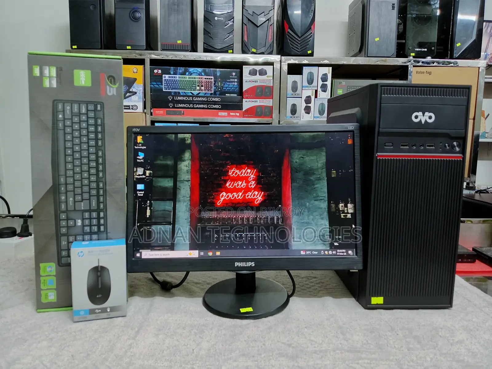 Desktop Computer 4GB Intel Core I5 HDD 128GB