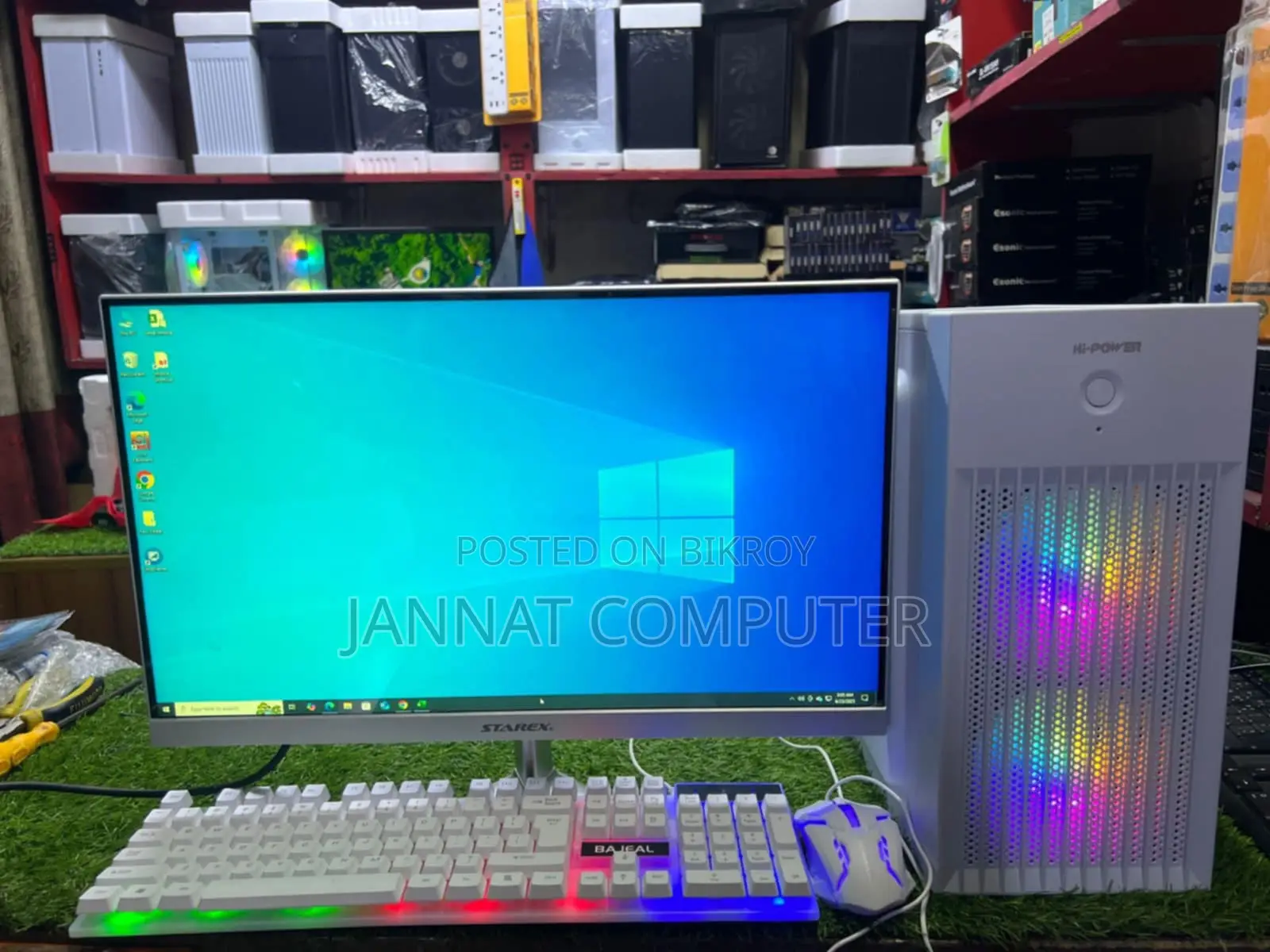 New Core i3 + 6th Gen + 8GB + 1000GB HDD + 128GB SSD + DELL 19" LED