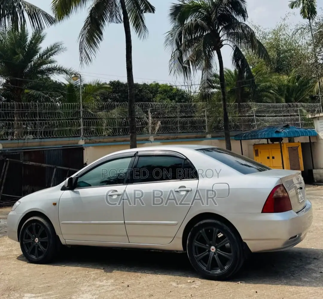 টয়োটা করোল্লা এক্স ঢাকা মেট্রো ২০০৪ সিলভার