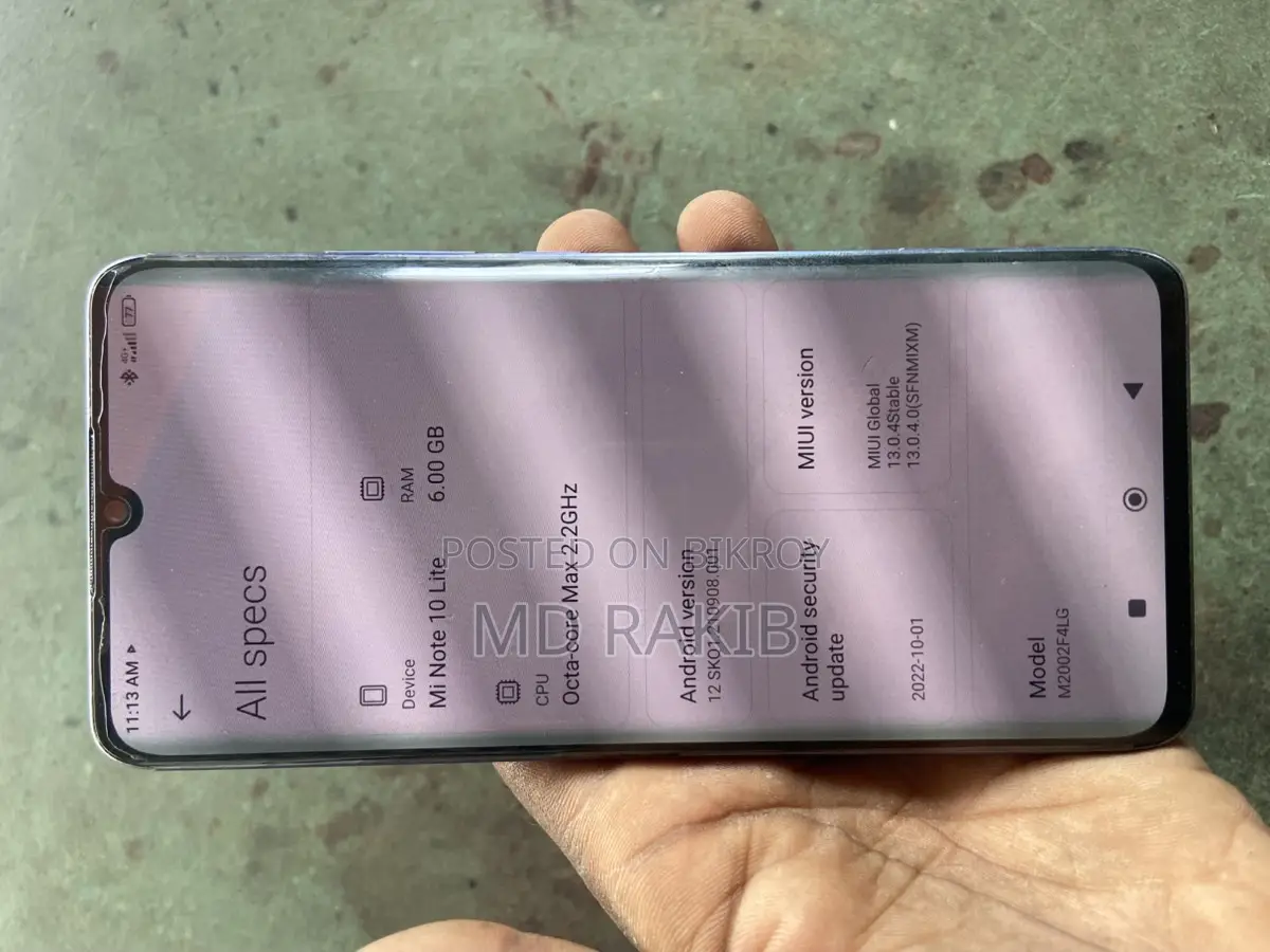 Xiaomi Mi Note 10 Lite (Used)
