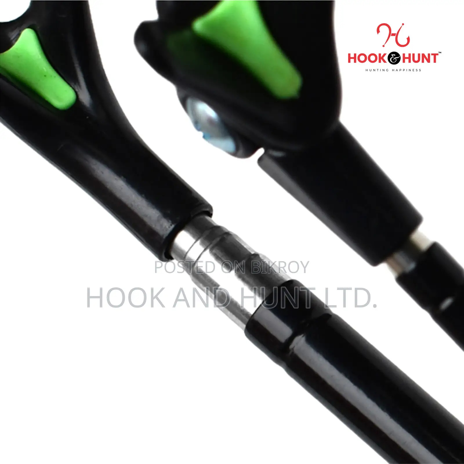 01 PCS Fishing Rod Holder Stand Adjustable | Steel Hook Hunt