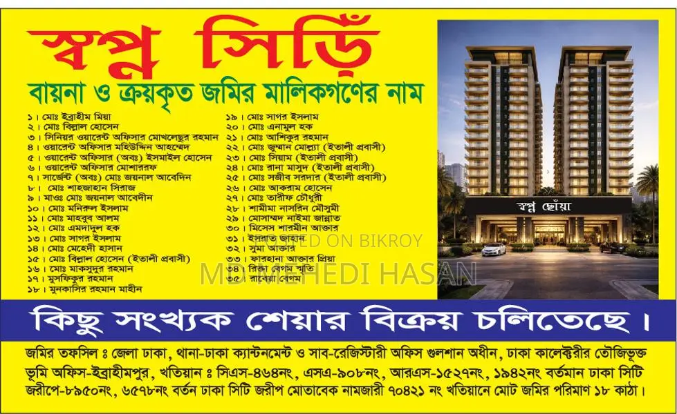 Land Share For Sale
