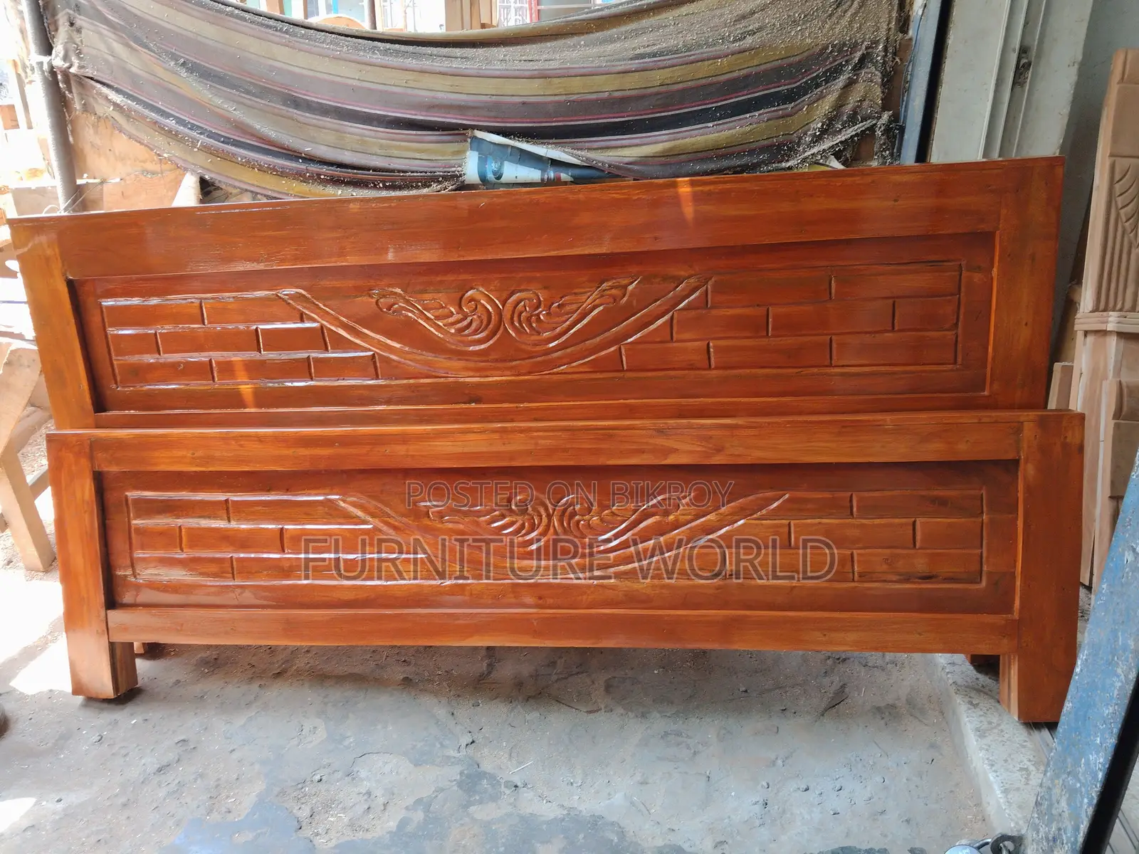 Wooden Bed