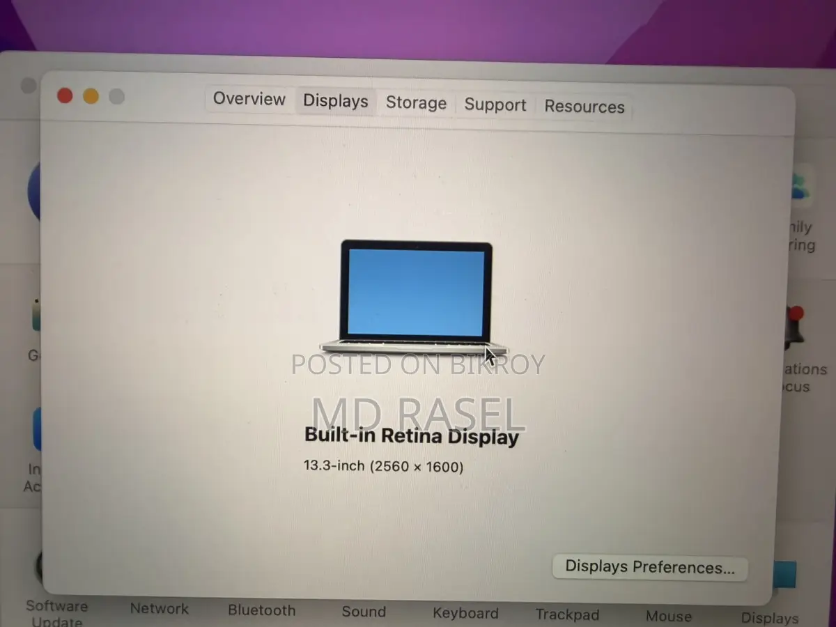 MacBook pro 13inch 2015 128gb ssd