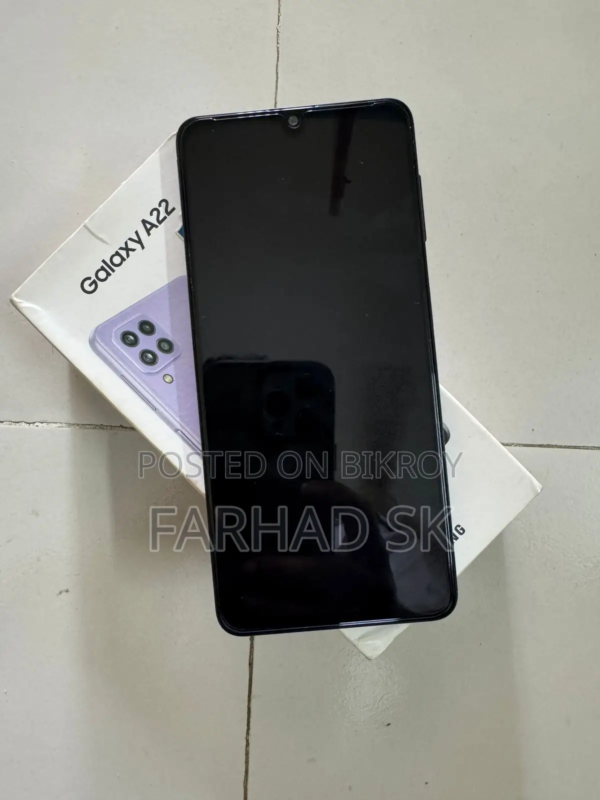 Samsung Galaxy A22 128 GB Black