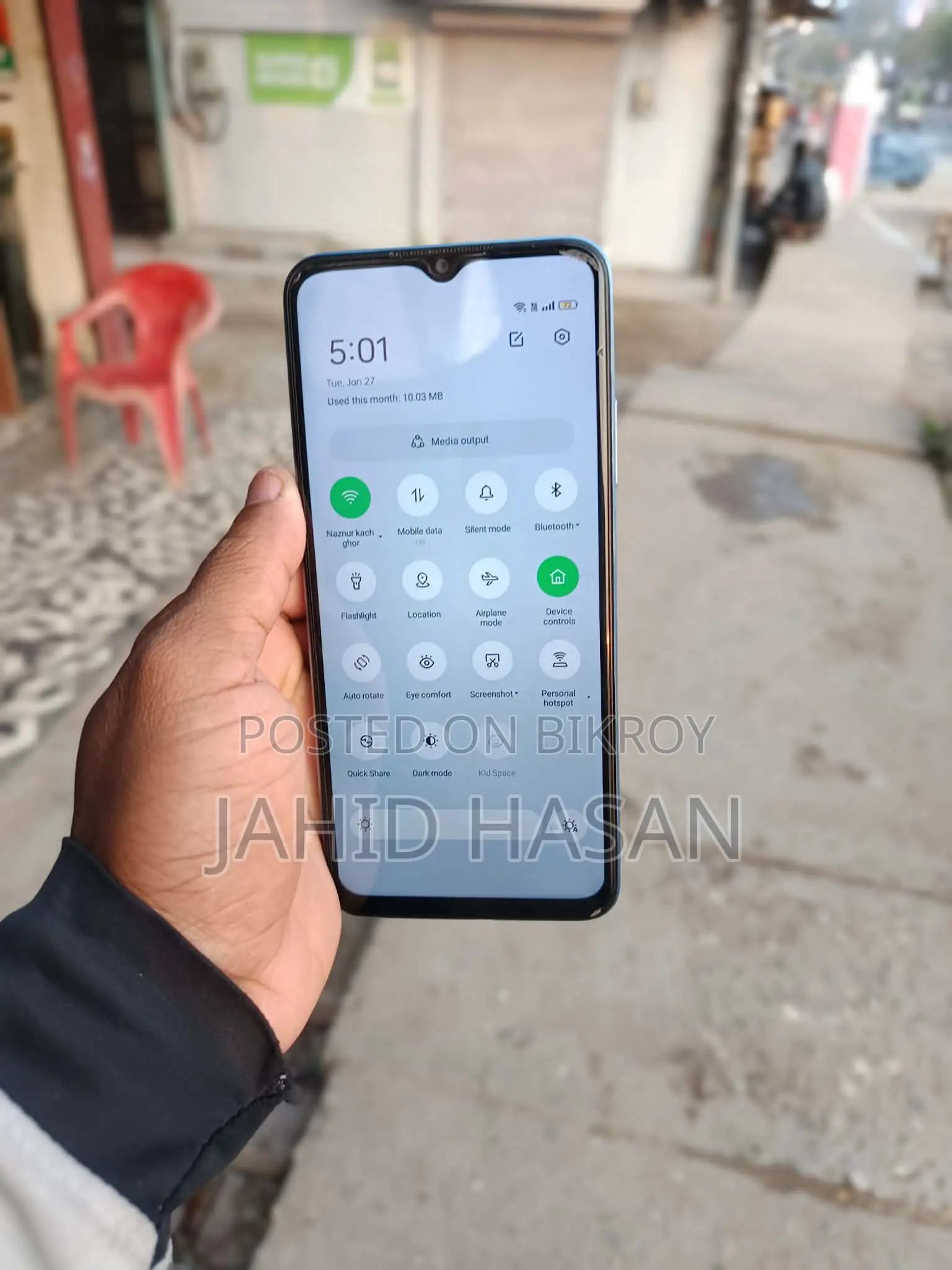 OPPO A17k ৪/৬৪ (Used)