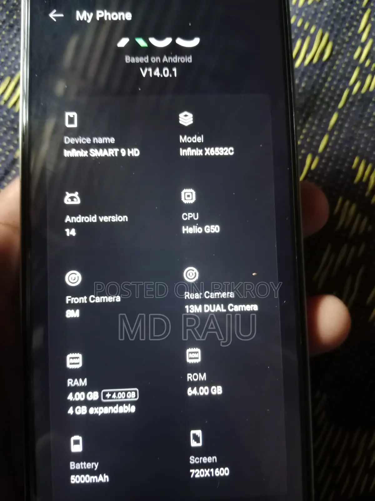 Infinix Smart 9 HD (Used)