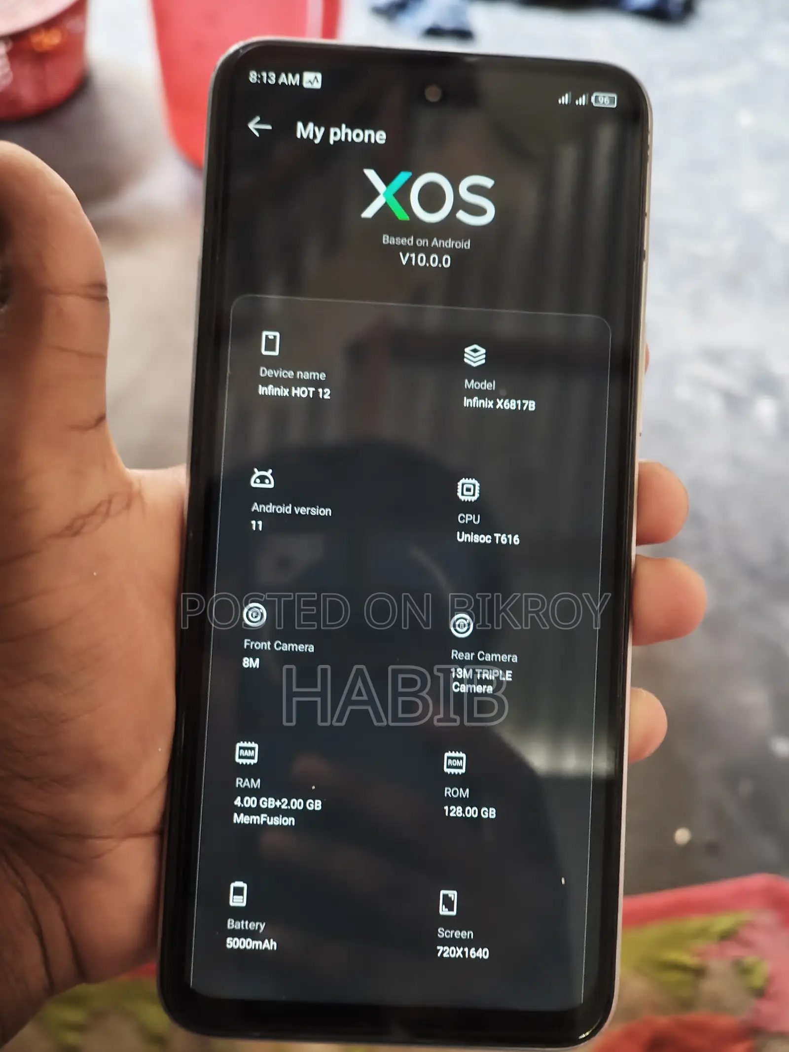 Infinix Hot 12 4/128 (Used)