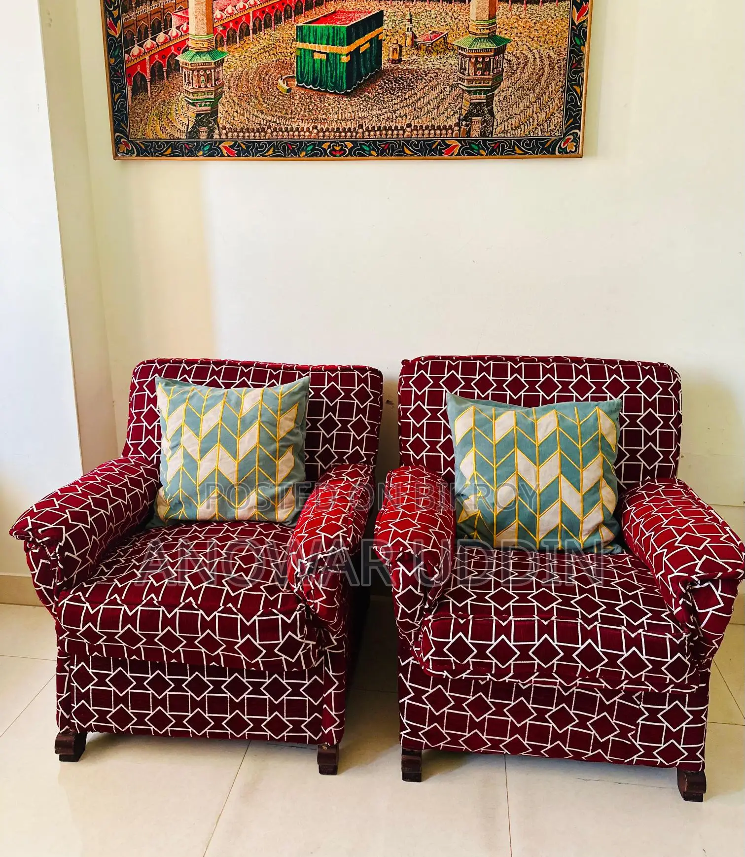 Sofa Set for Sale (Garjan and Teak Wood)