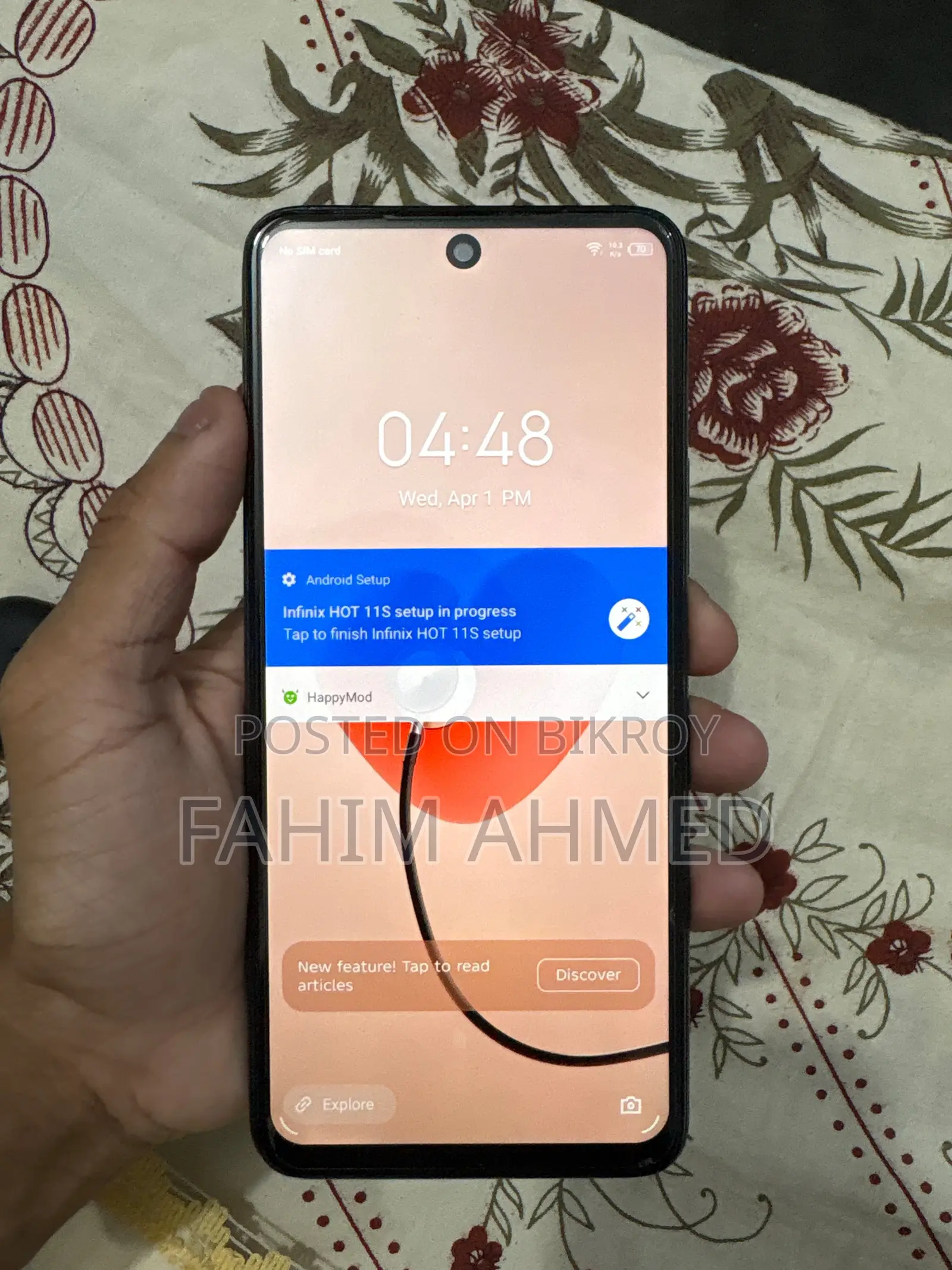 Infinix Hot 11S . (Used)