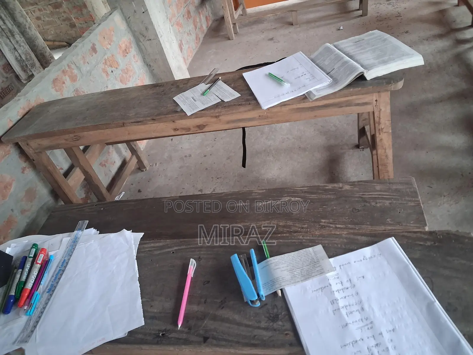 ১২ টি বেঞ্চ বিক্রয় হবে