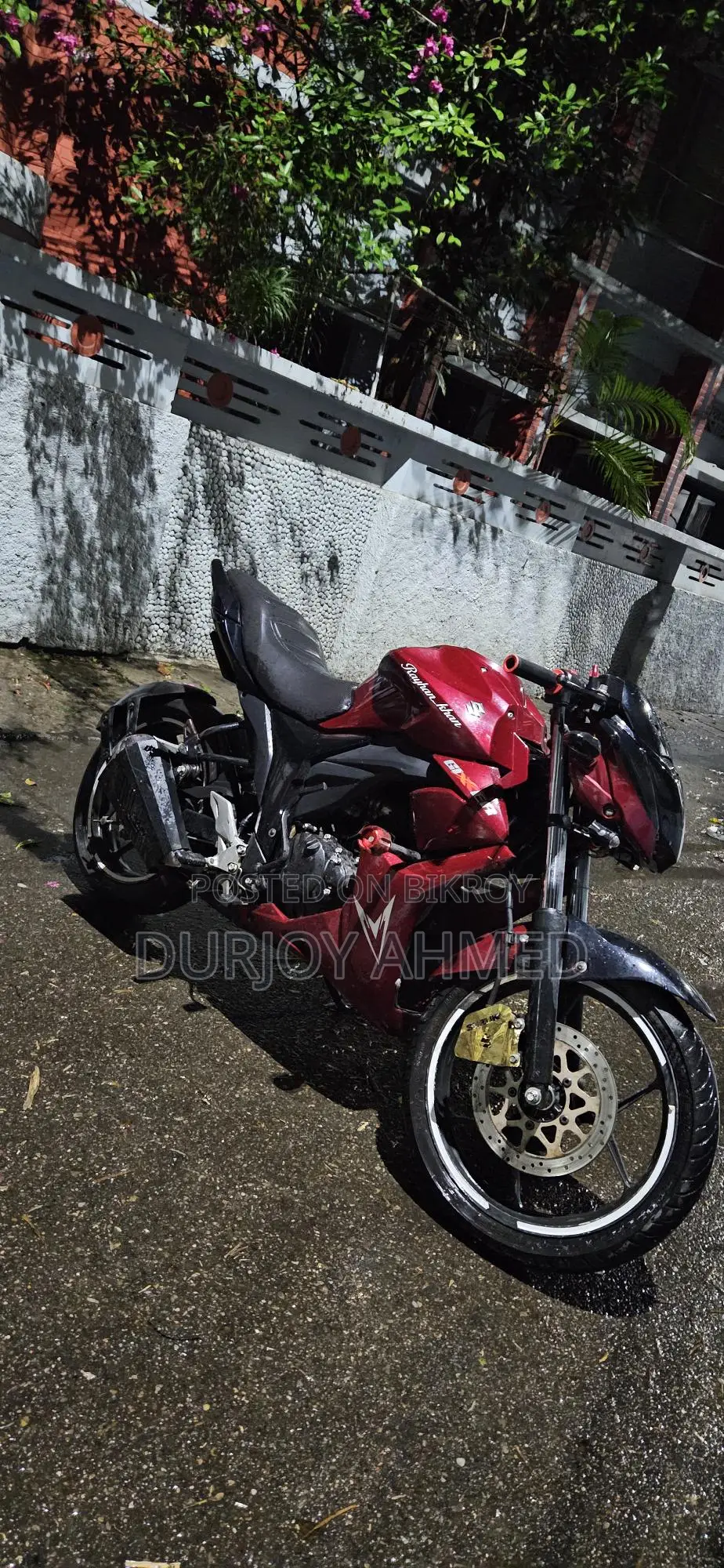 Suzuki Gixxer Monotone . 2020