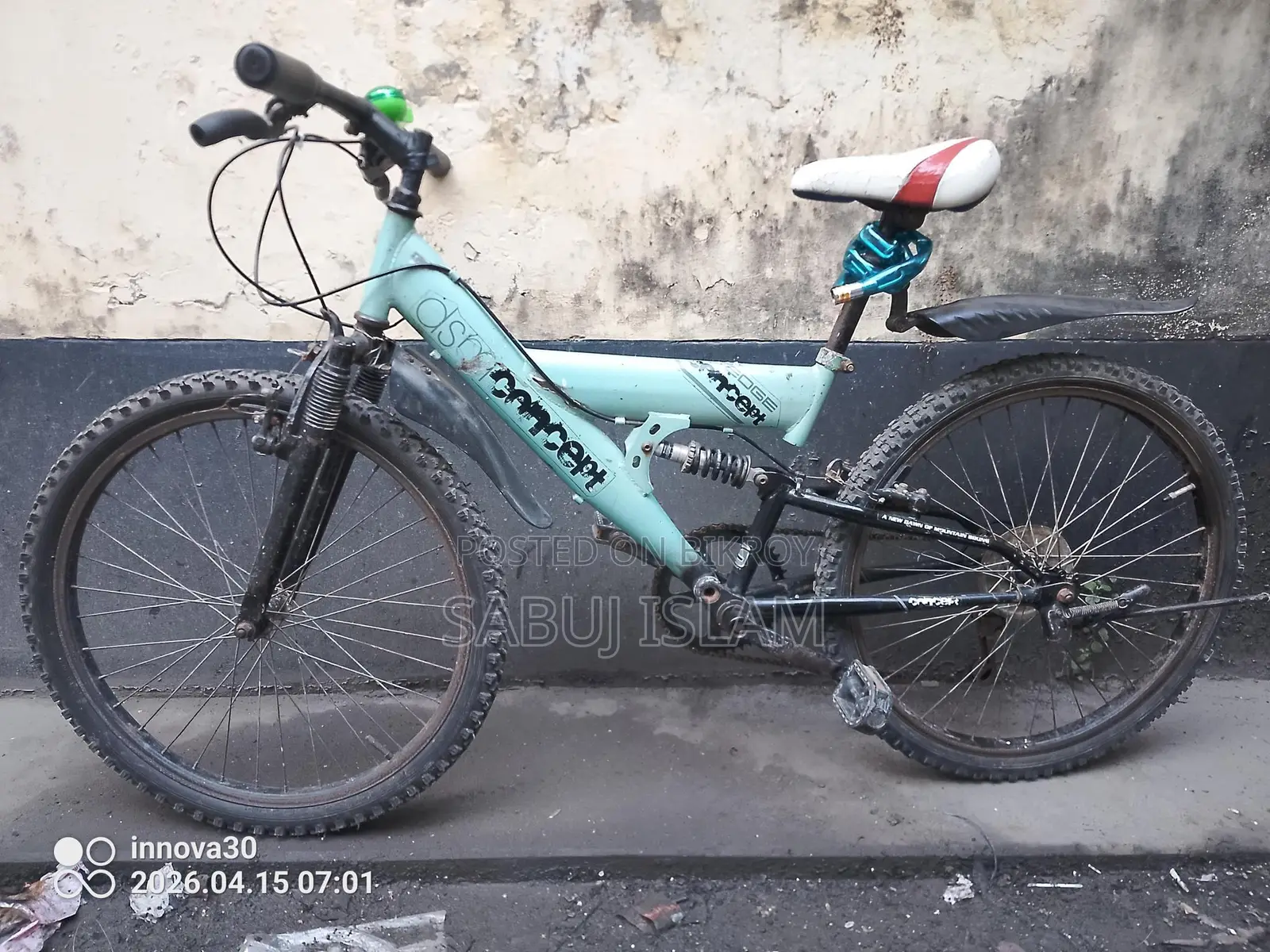 Alhamdulillah, absolutely fresh bicycle