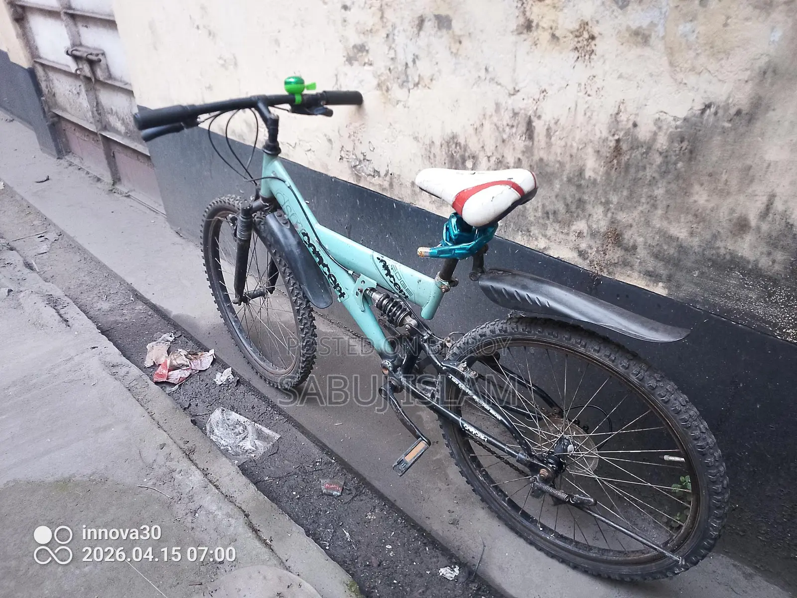 Alhamdulillah, absolutely fresh bicycle