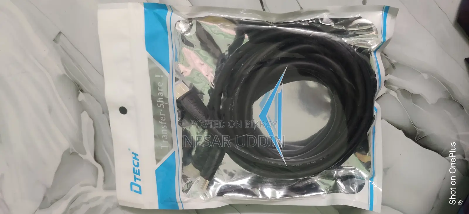 Package# 1 Mtplus Android Tv Box + Dtech Hdmi 4k Cable. Model : H005