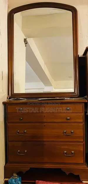 Cherry Chippendale Dressing Table
