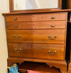 Cherry Chippendale Dressing Table