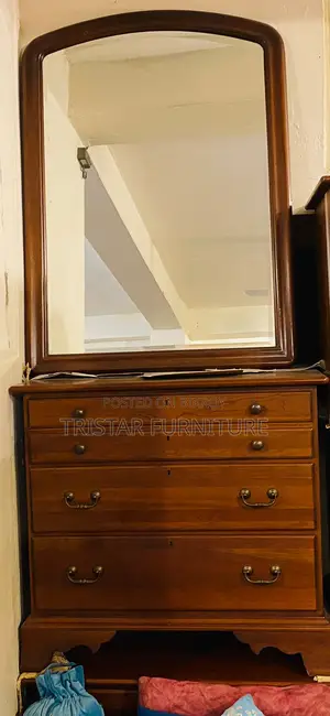 Cherry Chippendale Dressing Table
