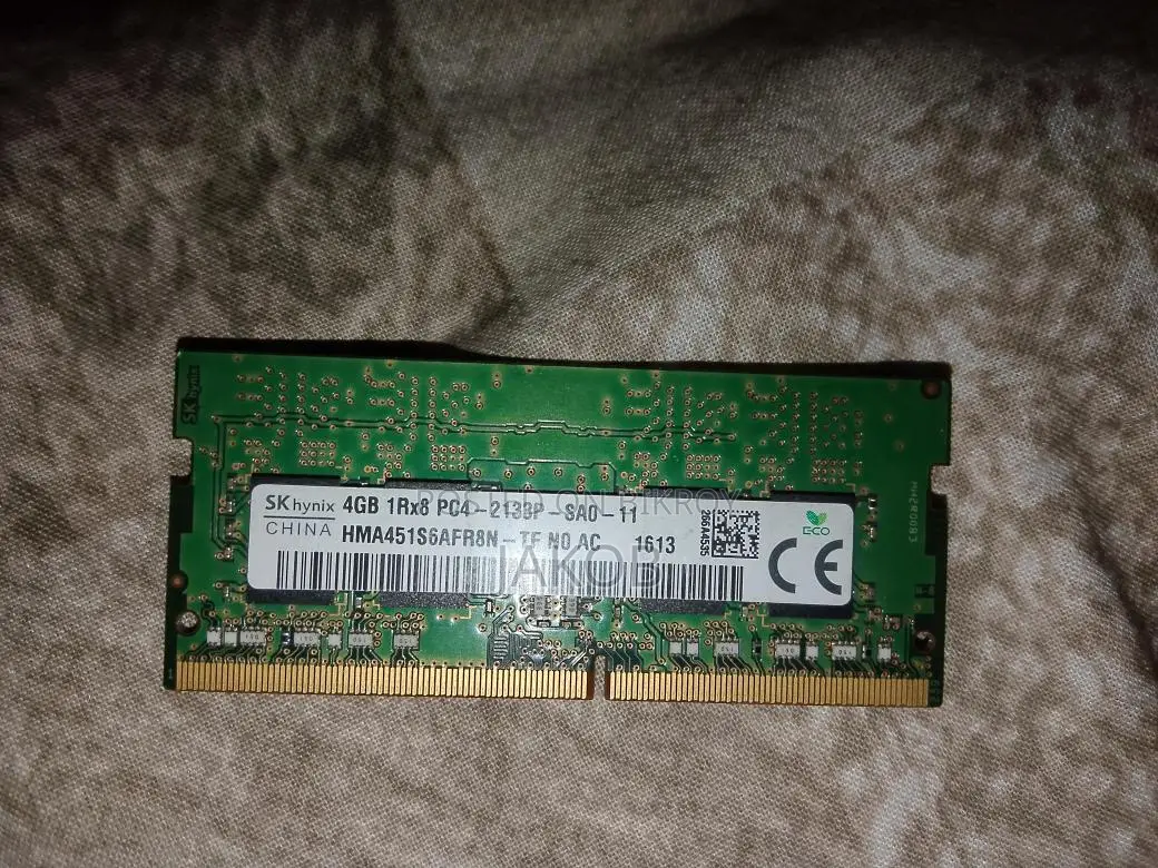 Laptop RAM DDR4 4GB at 2133MHz (4x2)