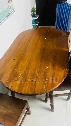 টেবিল ও ৪টি চেয়ার